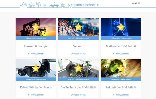  Bild zu OTS - "Mission E-Possible" Startseite