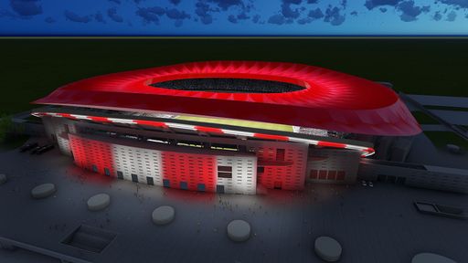 Der Vorteil der Philips ArenaExperience-Beleuchtung
liegt in deren Dynamik und Flexibilität.