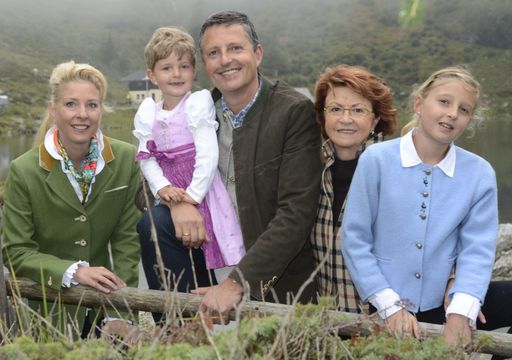 Drei Generationen der Familie Ronacher.
