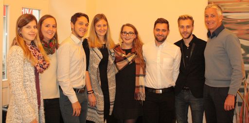 Master-Studierende des Studiengangs "Leadership
im Tourismus" bei Prodinger Tourismusberatung