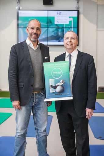 ÖSV-Teamarzt Dr. Martin Gruber und Dr. Wolfgang
Bonitz, Medical Director Novartis Pharma