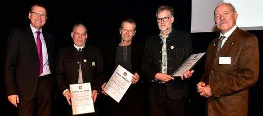 Alpenverein ehrt Bergretter mit „Grünem Kreuz“
