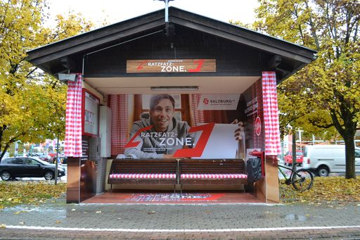 Vorschau Bild von Das optische Highlight der Service- und
Informationsoffensive ist die „Ratzfatz-Zone“ als direktes
Aushängeschild für das Highspeed Breitband-Internet.