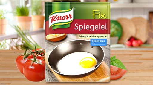 Vorschau Bild von Siegerfoto PR-Bild Award 2016 in der Kategorie
Social Media "Fix Spiegelei von Knorr" eingereicht von ad publica,
Fotograf: ad publica. Honorarfreie Nutzung dieses Fotos nur in
Zusammenhang mit Berichterstattung zum PR-Bild Award.
