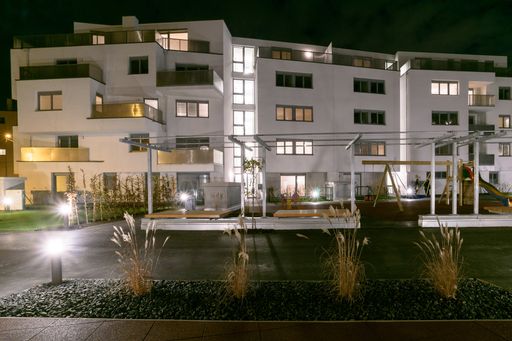 Vorschau Bild von Individuell und doch vernetzt wohnen – die Schönere
Zukunft realisierte 80 geförderte Mietwohnungen mit Eigentumsoption
in Wien Löschniggasse 9 / Mühlhausergasse 7.