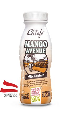 Vorschau Bild von Der innovative Drink kann gegenüber anderen
Produkten nicht nur mit natürlicher Frucht und dank dem Verzicht auf
zugesetzten Zucker punkten, sondern ist auch laktose- und
glutenfrei.