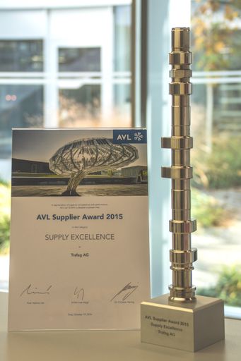 Vorschau Bild von Urkunde und Preis in der Königskategorie - Supply Excellence