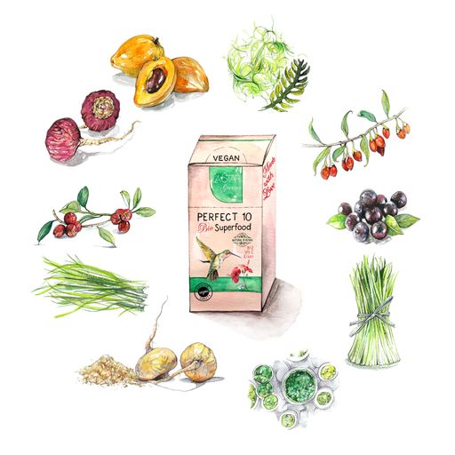  Illustration L.A. Star® Greens Perfect 10 Bio Superfood