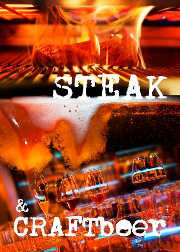  NEU! Immer montags im DOOR No. 8 - Steak meets Craft Beer!