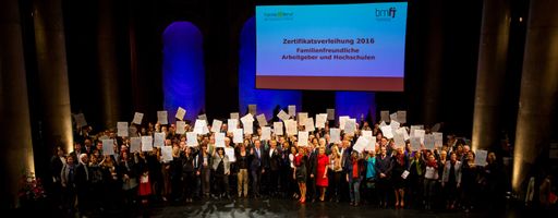 86 neue familienfreundliche Unternehmen ausgezeichnet