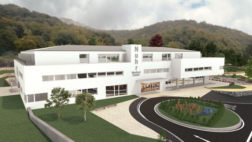 Geplanter Neubau des Nuhr Medical® Centers, Visualisierung