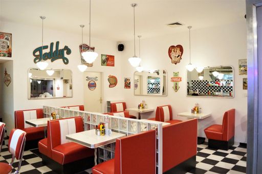 American Diner Gastraum