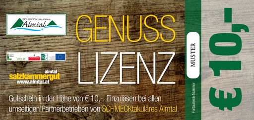  Schmecktakulär: Genuss-Lizenzen von den Wirten
und Verdelner aus dem oberösterreichischen Almtal
