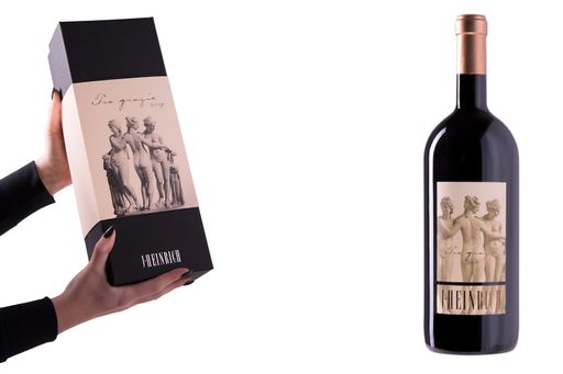 Vorschau Bild von Tre Grazie Flasche und Verpackung