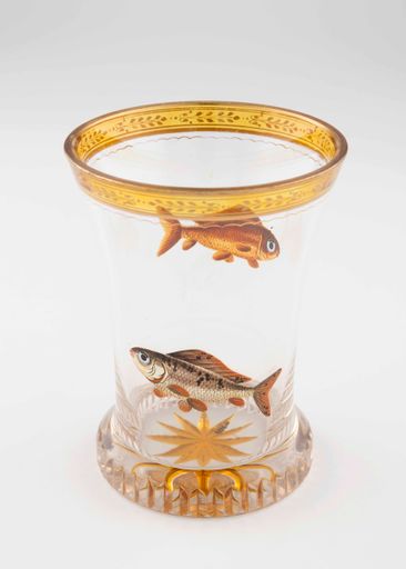 Anton Kothgasser (1769–1851) Ranftbecher mit
Fischen Wien, um 1820