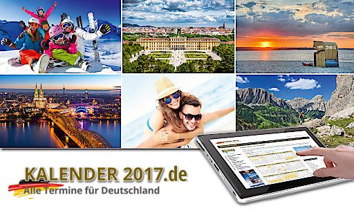  Urlaubsplanung 2017