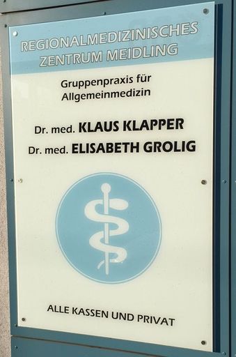 Vorschau Bild von Ordinationsschild Gruppenpraxis