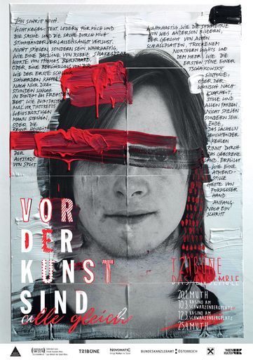 Vorschau Bild von Schauspielschule für Menschen mit besonderen
Bedürfnissen startet Regelspielbetrieb – ab Jänner 2017 werden im
MuTh unter dem Motto „Vor der Kunst sind alle gleich“ 3– 4
Produktionen jedes Jahr zu sehen sein.