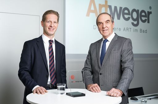  (v.l.n.r.) Mag. Andreas Hirsch, KommR Bruno
Diesenreiter – Geschäftsführung ARTWEGEr