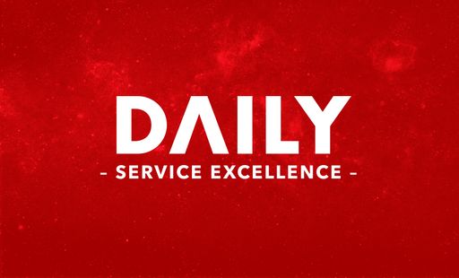 Vorschau Bild von DAILY Logo mit Claim und Key Visual in Druckauflösung