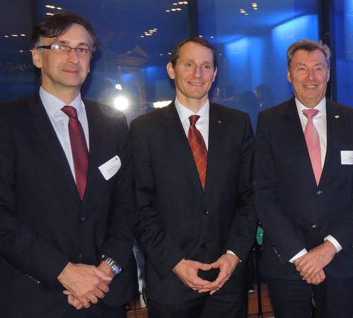 Ein erfolgreicher Abend für: Johann Schachner
(Atos), Stefan Dörfler (Erste Bank) sowie Viktor Wagner (Reiwag)