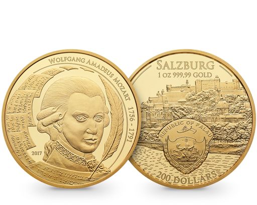 Vorschau Bild von Mozart Coin 1oz. Gold