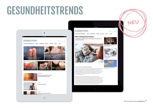 gesundheitstrends.at - das neue "Healthy Living"-Portal von
netdoktor.at