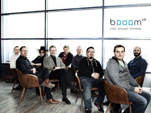 Gruppenfoto booomVR Team