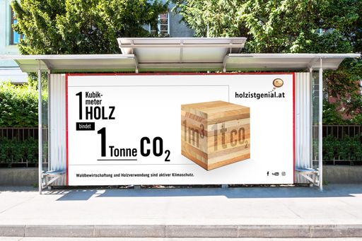 Vorschau Bild von Die Plakatsujets der aktuellen Kampagne von proHolz
Austria.