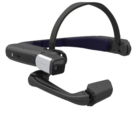 Vorschau Bild von Das Head-Mounted Tablet 1 (HMT-1) stellt das Interface des
mobilen Arbeiters zum Unternehmen dar. Dieses arbeitet
sprachgesteuert und freihändig.