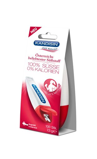  KANDISIN® Süßstofftabletten Spender 100 Stk.