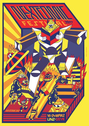  Offizielles Festivalsujet NEXTCOMIC 2016 von
Burnbjoern / Soybot