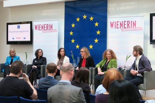 Vorschau Bild von Podiumsdiskussion anläßlich des Internationalen Frauentags im
Haus der Europäischen Union
