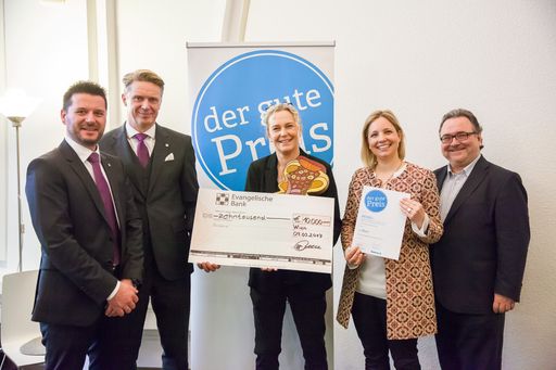 Preisverleihung Nachhaltigkeitspreis der Diakonie
und Evangelische Bank - "Der Gute Preis"