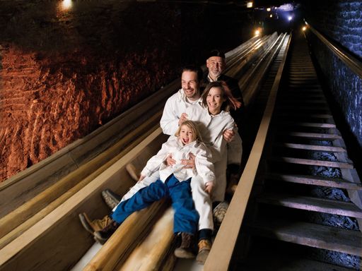 Salzwelten Bergmannsrutsche