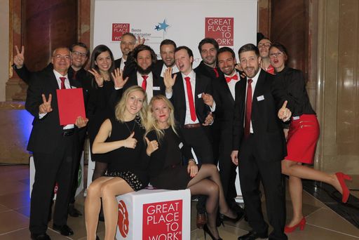  Ranorex bei Great Place to Work Preisverleihung