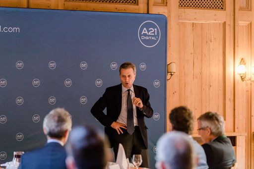  EU-Kommissar Günther H. Oettinger beim A21DIGITAL
LECH SUMMIT