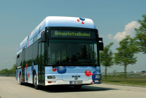 Vorschau Bild von Symbolfoto Wasserstoffbuss