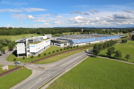  Das Headquater der Scheuch Gruppe in
Aurolzmünster/Oberösterreich.
