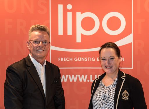 Dirk Herzig, Lipo Geschäftsführer und Catherine
Ladwein, Lipo Marketing & Kommunikation