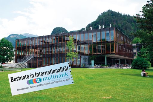FH Kufstein Tirol, die internationale Hochschule in Tirol mit
Bestnoten im weltweiten Vergleich.