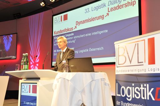 Vorschau Bild von Roman Stiftner, Präsident der BVL Österreich,
eröffnet den 33. Logistik Dialog: