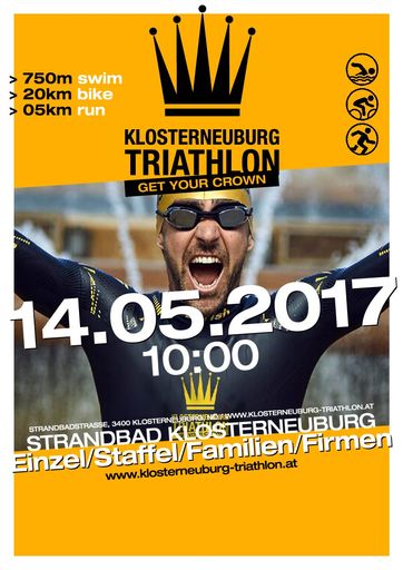  Klosterneuburg Triathlon Plakat