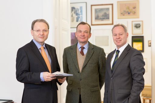 Gesellschafter von ADEQAT: v.l. Dr. Karl Derfler,
Franz Helbich, DI Herbert Logar