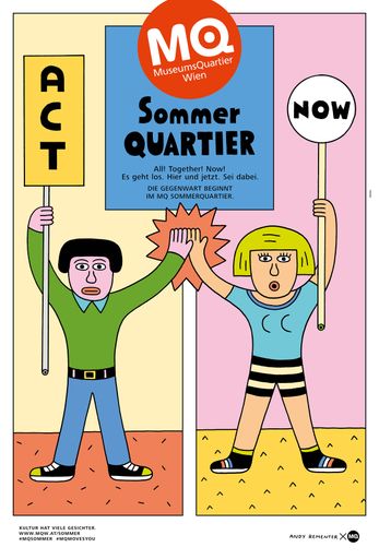 Vorschau Bild von Sommerkampagne MuseumsQuartier Wien 2017