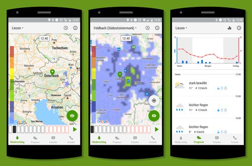 Hagel App 2.0: modernstes Agrarwetterservice – schneller,
übersichtlicher und moderner