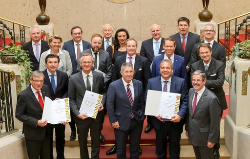 Die größten Lehrlingsausbilder im Banken-, und
Versicherungsbereich in Wien wurden ausgezeichnet.