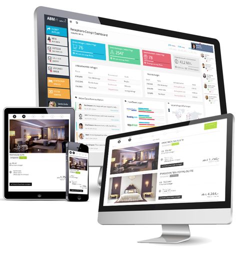  ABM V5 Buchungssystem mit Rezeptionscockpit und
neuer responsiver BookingEngine