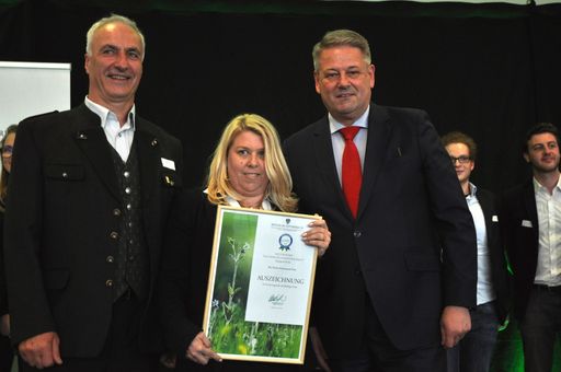 Bundesminister Rupprechter übergab den Preis an Bio
Ernte Steiermark
