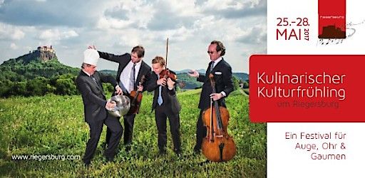 Vorschau Bild von Programmheft zum Kulinarischen Kulturfrühling um Riegersburg Kunstgenuss gepaart mit Gaumenfreuden an zehn feinen Locations: